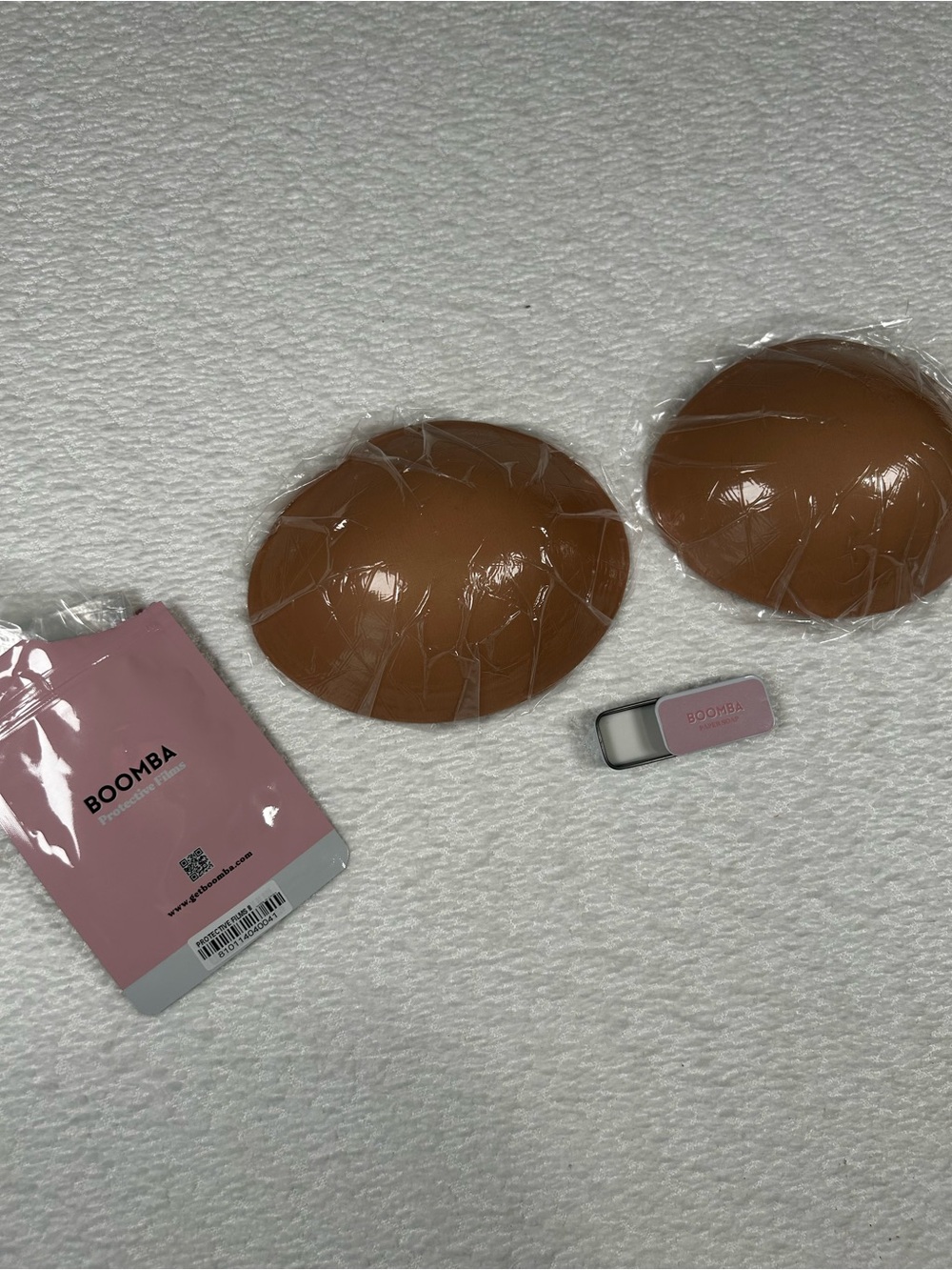 BOOMBA Demi Boost Inserts Beige Large F/G Sticky Bra Inserts NIB